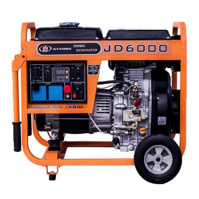 China Popular In South America 5KW 16L Diesel Generator Factory Price for sale