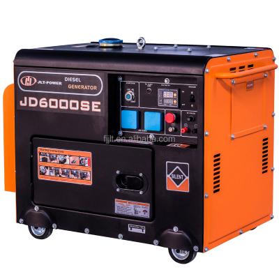 China JLT-POWER Super Silent Diesel Generator, 5 KVA Diesel Generator, 5kw Diesel Generator Genset JD6000SE for sale