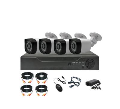 China NIGHT VISION Xm Dvr CCTV System 2mp 1080p H.265 Ahd CCTV Kit 4 Camera for sale