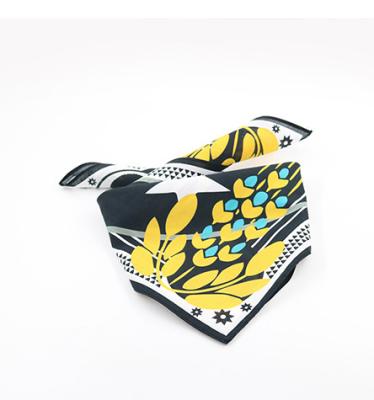 China Custom 100% Square Printed Cotton Multifunctional Bandana Hip Hop Scarf 56*56cm Square Headband for sale