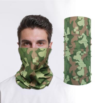 China Outdoor Activities Factory Outlet Can Custom Tube Bndana Polyester Polish Sublimation Printing Neck Cuff Seamless Bandana for sale