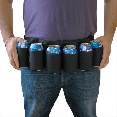 China Waterproof Party Beer Belt Holder and Soda Box Beer Holster Belt for sale