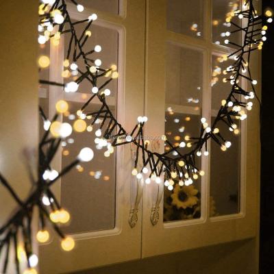 China White 3m 400 LED Christmas Fairy Lights LED Ball Fairy Lights Christmas Lighting Decoration for New Year Birthday Indoor Outdoor Holiday for sale