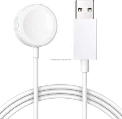 China MFi Certified Qunits Magnetic to USB Wireless Charging Cable for Smart Watches Strap iWatch Wireless Charger Power Bank for sale