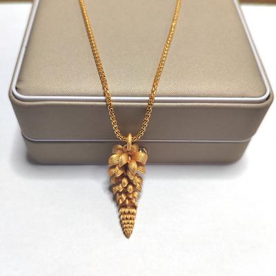 China Promotion Price Vintage Fashion Luxury Women's Fashion 18K Gold Necklace for sale