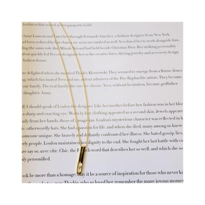 China High Quality Most Popular Vintage Coin Pendant Thin 18K Gold Chain Necklace For Ladies for sale