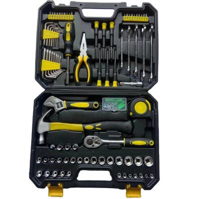 China 128pc Plastic Ratcheting Screwdriver For iPhone Mini Screwdriver Bits Spanner Set Car Auto Repair Kit for sale