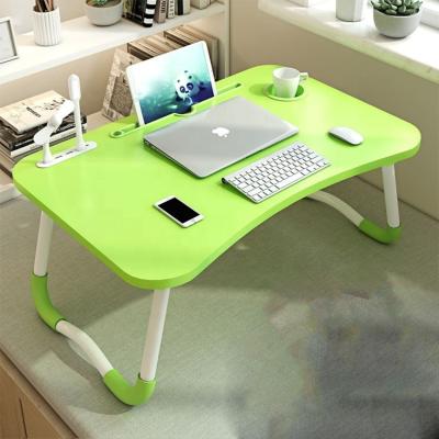 China Flexible Collapsible Laptop Table Study Laptop Charging Table with USB Fan Lamp for sale