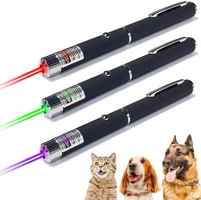 China Viable Manufacturer Cat Chase Laser Pen 7 Batteries 3 Lights Changing Laser Pen Pet Toy for sale