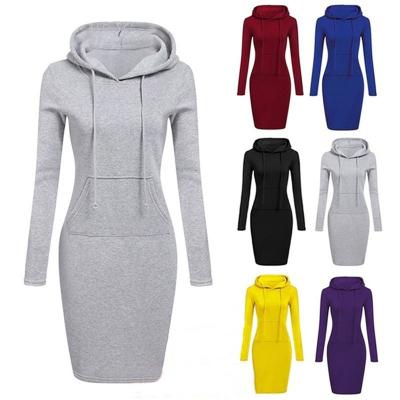 China 2021 Custom Fit Sweatshirt Crewneck Dresses Wholesale Breathable Oversized Sweatwears Hoodie Sweatshirt And Sew For Women for sale