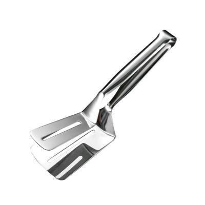 China Viable High Quality Fried Shovel Bread Kitchen Stainless Steel Barbecue Steak Clip for sale