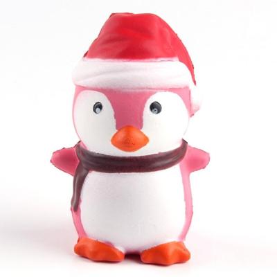 China Mini Toy Maker Penguin Shape Squishies Toy Custom Design Amazon Customer Wholesale for sale