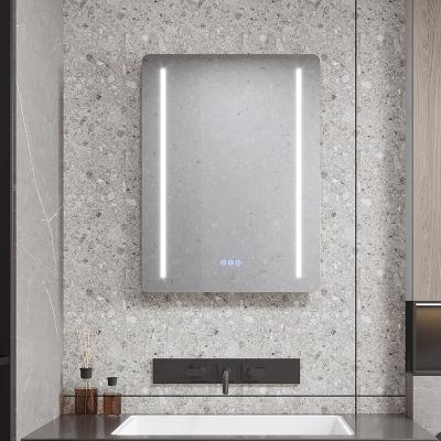 China Schlomann IR Sensor Mirror Free-frame Bathroom Mirror Lighted Makeup Vanity Mirror with Light for sale