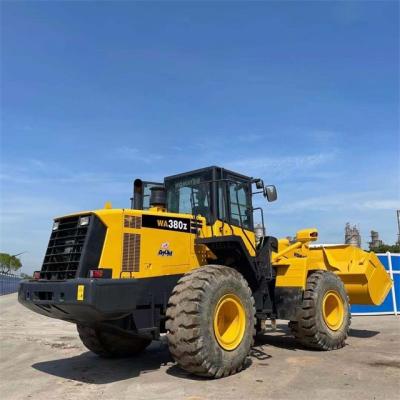 China Garment Shops Good Price Komatsu Used Front Loader / Used Wheel Loader WA380-5 Komatsu for sale