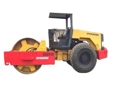 China Hotels Used Dynapac CA251D Single Drum Vibratory Road Roller / Good Price Second Hand Dynapac Roller ca251 for sale