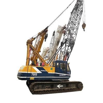 China CRANE TRUCK Good Price Japan Original used 45 ton 50 ton 55 ton hydraulic crawler crane kobelco 7055 for sale for sale