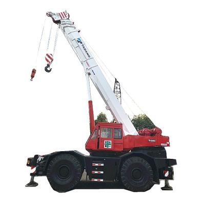 China The CRANE TRUCK Shanghai Sale Reasonable Price Japan TR500E original Tadano 50 tons used rough terrain Crane For Sale for sale