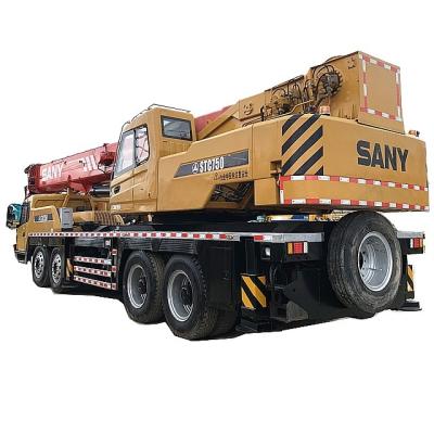 China TRUCK CRANE China 60 ton QY60K cheaper price used stc750 75 ton mobile crane/2020 sany year STC750 75ton Sany Crane For Sale for sale