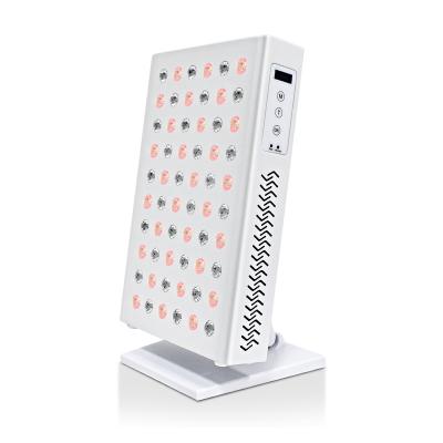 China Newest Design MAXPRO300 No-Flashing 660nm 850nm LED Light Therapy Device Portable Red Light Therapy Panel Anti-Puffiness for sale