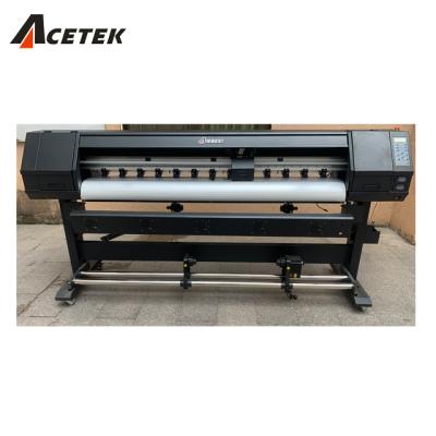 China Garment Shops 6 Feet Digital Wallpaper 1440dpi xp600 Lines Banner Sticker Cable Printing Eco Solvent Printing Machine for sale