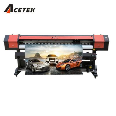 China Garment shops 10 feet 3.2m indoor outdoor digital eco solvent inkjet vinyl printer with I3200/xp600 head for sale