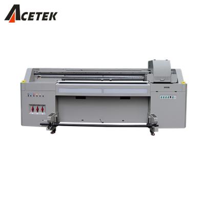 China Garment shops with low price belt and hybrid outdoor digital UV flatbed printer machine with ricoh gen5/gen6 head for sale