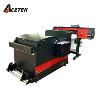 China Garment Shops Acetek Digital PET Film Thermal Transfer Vinyl Printer Designed For Printing Dark Light T-shirts for sale