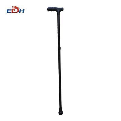 China Wholesale Custom Adjustable Folding Telescopic Walking Stick Durable Old Man Walking Stick With LED Lights for sale