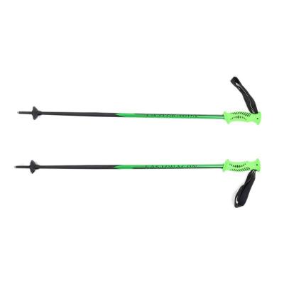 China Rubber+plastic Customized Wholesale High Quality Lightweight Heated Aluminum Ski Poles For Winter Skiing for sale