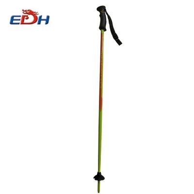 China 1 Section Rubber Aluminum Plastic Ski Poles On Sale Custom Grip for sale