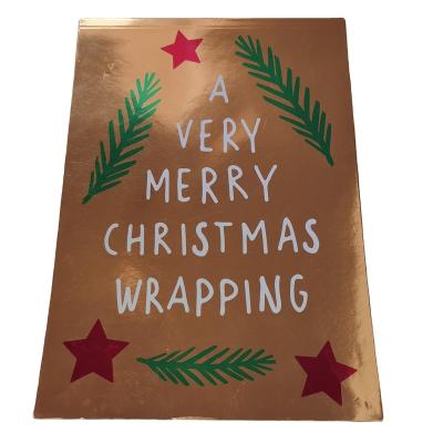 China Paper Gold Font Marry Christmas Sticker Thank You Envelope Gift Christmas Sticker Seal Label Wrapping Scrapbook for sale