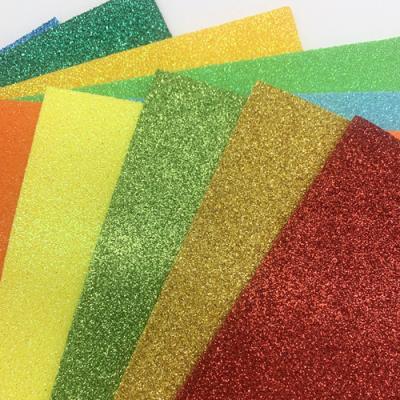 China Europe Die Cut A4 Glitter EVA Foam Sheet For Scrapbook for sale