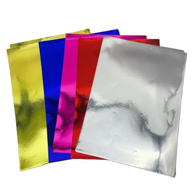 China Europe Craft 5 Colors Mirror A4 Metallic Paper Card Suface for DIY Paper Craft Projects Scrapbook Scrapbook DIY Card for sale