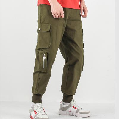 China Anti-Wrinkle Retail Mens Cargo Pants Boy Sport Jeans Comfortable Nylon Track Pants for sale