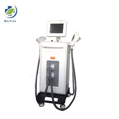 China Acne treatment top 5 in 1 SHR and ND yag q multifunctional OPT OPT rf wrinkle removal switch laser machine for sale