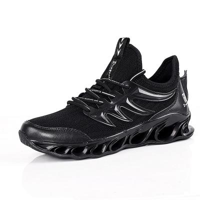 China CUSHIONING Breathable Sport Running Shoes Men's Large Size Lightweight Blade Style Men Walking Casual Shoes Fashion for sale