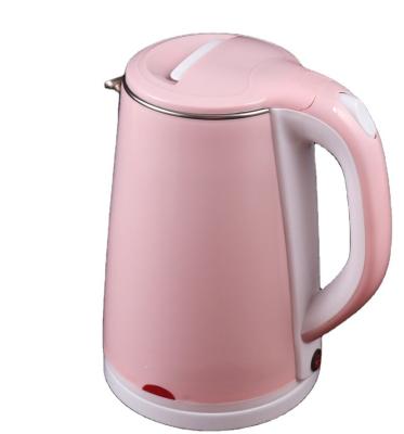 China Factory Directly Cordless Electric Plastic Water Kettle Stainless Steel Big Size 2.5L for sale