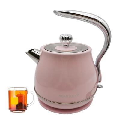 China 1.7L 1500W 304 stainless steel automatic boiling water kettle retro electric kettle wireless electric kettle factory direct sale for sale