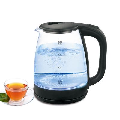 China High Quality 1.8 L 2.0 L Classic Stainless Steel Hotel Electric Kettle Glass Kettle MARADO Factory Wholesale for sale