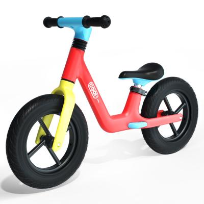 China 2021 Hot Selling Logo Magnesium Alloy Wholesale Customized Lightweight Kids Bicycle Racing Folding Exercise Kids Balance Bike for sale