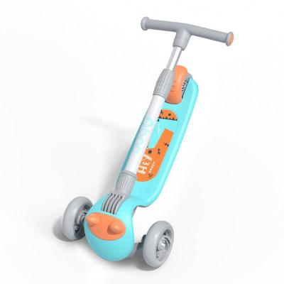 China Best Hot Price PU Snap Wheels Plastic Scooters Kids Kick Scooter For Sale for sale