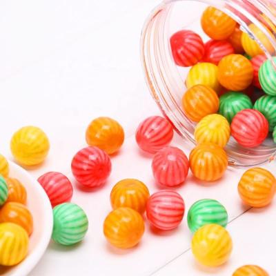 China Center Filled Soft Candy , Sugar Filled Watermelon Shape Bubble Gum FLY20140623 for sale