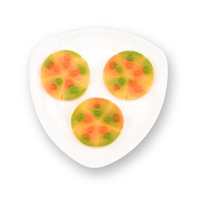 China Low Sugar Pizza Shaped Candy Gummy Candy for sale