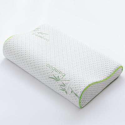 China Sustainable Bamboo Contour Memory Foam Pillow for sale