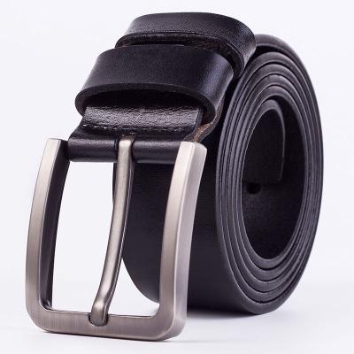 China Leisure Good Quality Custom Made Mens Real Leather Belt for sale