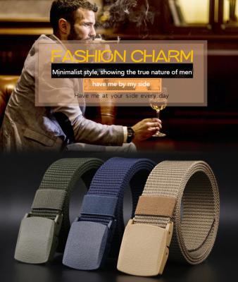 China Leisure Men's Casual Belt Leather Belts Woven Braided Stretch Buckle Elastic Leather Belt for sale