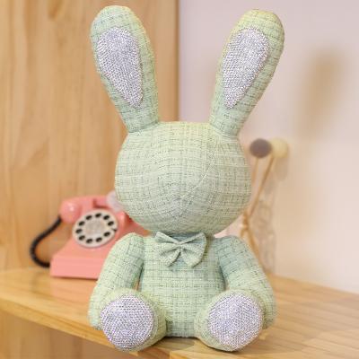 China Hotsale Creative Happy Toy Lovely Bunny Doll Soft Plush Rabbit Stuffed Animal for sale