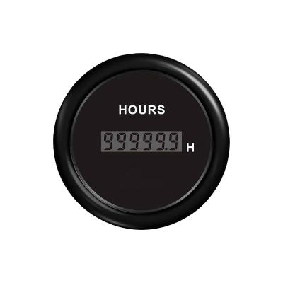 China Adjustable Diesel Engine Adjustable Hour Meter 52mm Digital Hour for sale