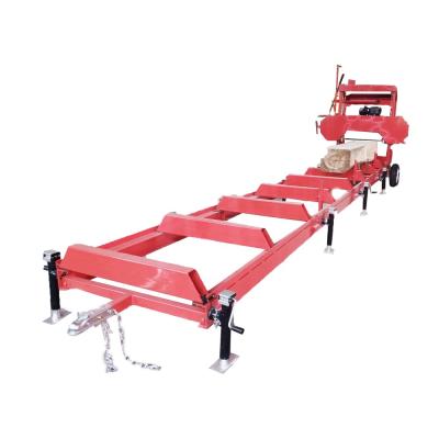 China Horizontal Good Prices Portable Band Saw Wood Cutting Sawmills for sale