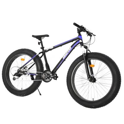 China Hot Selling Fat Tire 26*4.0 Steel Mountain Bike Big Beach Bike Snow Bike For Sale for sale